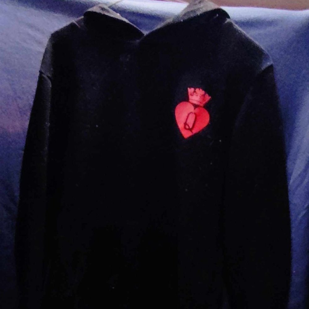 Black hoodie
